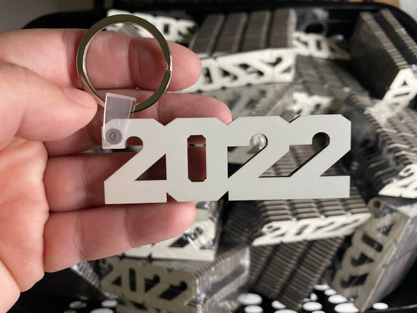 2022 MDF SUBLIMATION KEYCHAIN BLANK - PERFECT FOR TESTING SETTINGS