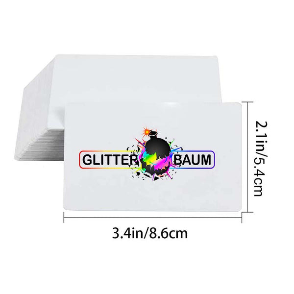 SUBLIMATION DOUBLE SIDED BUSINESS/LICENSE CARDS - 100pcs per pack