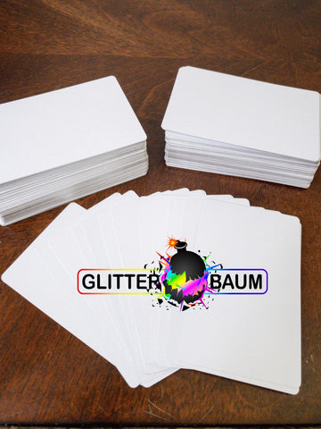 SUBLIMATION DOUBLE SIDED BUSINESS/LICENSE CARDS - 100pcs per pack