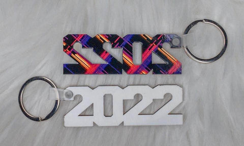 2022 MDF SUBLIMATION KEYCHAIN BLANK - PERFECT FOR TESTING SETTINGS